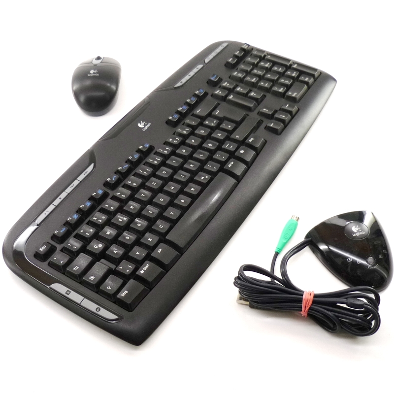Logitech Cordless Desktop Ex 110 Keyboard & Mouse Combo Logitech Cordless Desktop Ex 110 Keyboard & Mouse Combo